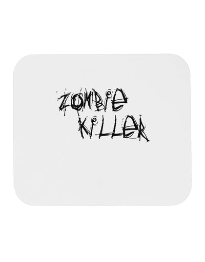 Zombie Killer - Apocalypse - Halloween Mousepad-TooLoud-White-Davson Sales