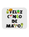 Feliz Cinco de Mayo - Fiesta Icons Mousepad by TooLoud-TooLoud-White-Davson Sales