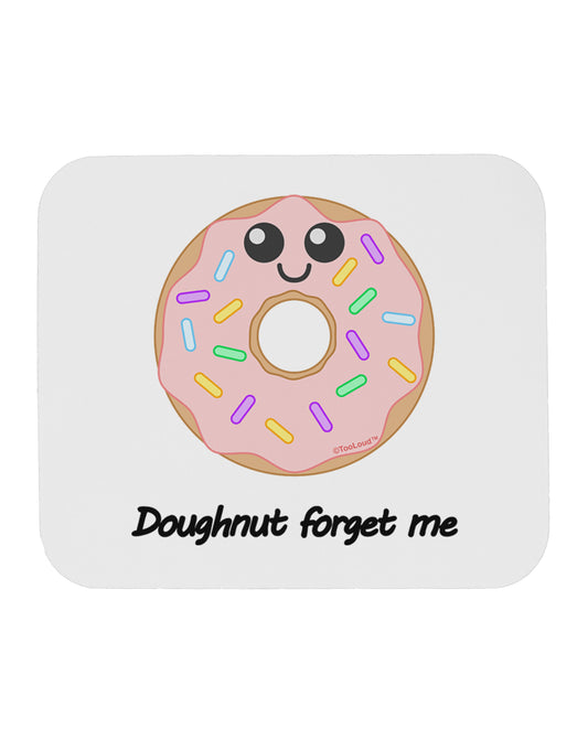 Doughnut - Doughnut Forget Me Mousepad-TooLoud-White-Davson Sales