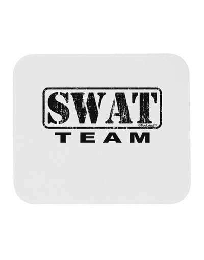 SWAT Team Logo - Distressed Mousepad by TooLoud-TooLoud-White-Davson Sales