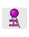 Sticky & Sweet Lollipop Mousepad-TooLoud-White-Davson Sales