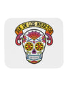 Dia de los Muertos Calavera Mousepad-TooLoud-White-Davson Sales