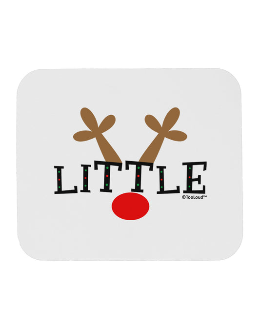 Matching Family Christmas Design - Reindeer - Little Mousepad by TooLoud-TooLoud-White-Davson Sales