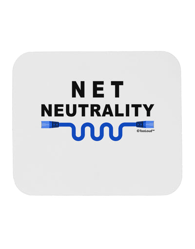 Net Neutrality Mousepad-TooLoud-White-Davson Sales