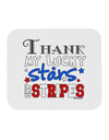 Thank My Lucky Stars and Stripes Color Mousepad by TooLoud-TooLoud-White-Davson Sales