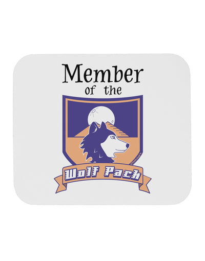 Member of the Wolf Pack Mousepad by TooLoud-TooLoud-White-Davson Sales