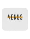 Planet Venus Text Only Mousepad by TooLoud-TooLoud-White-Davson Sales