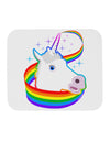 Magical Horn Rainbow Unicorn Mousepad-TooLoud-White-Davson Sales