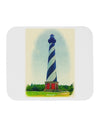 Watercolor Lighthouse 1 Mousepad-TooLoud-White-Davson Sales