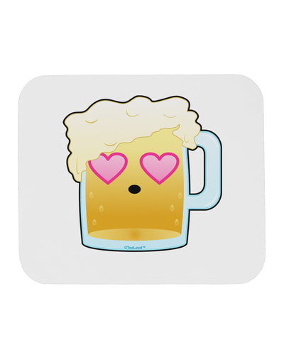 Cute Infatuated Beer Mousepad by TooLoud-TooLoud-White-Davson Sales