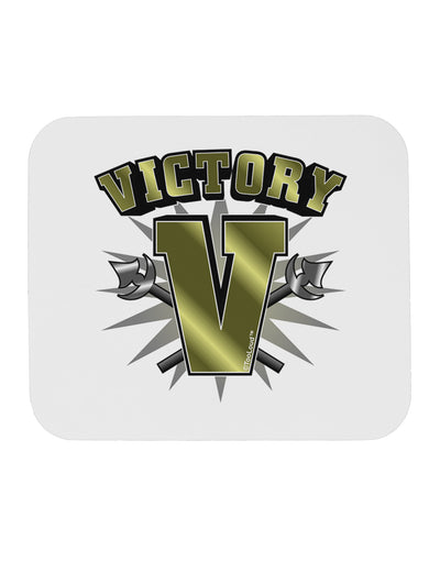 Victory V Mousepad-TooLoud-White-Davson Sales