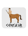 Greek Mythology Centaur Design - Color - Text Mousepad by TooLoud-TooLoud-White-Davson Sales