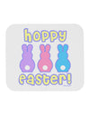 Three Easter Bunnies - Hoppy Easter Mousepad by TooLoud-TooLoud-White-Davson Sales