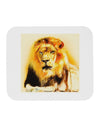 Lion Watercolor 4 Mousepad-TooLoud-White-Davson Sales