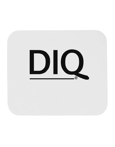 DIQ Wear Logo Mousepad-DIQ Wear-White-Davson Sales