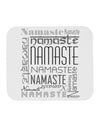 Namaste Rectangle Mousepad-TooLoud-White-Davson Sales