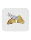 Positive Life - Fortune Cookie Mousepad-TooLoud-White-Davson Sales