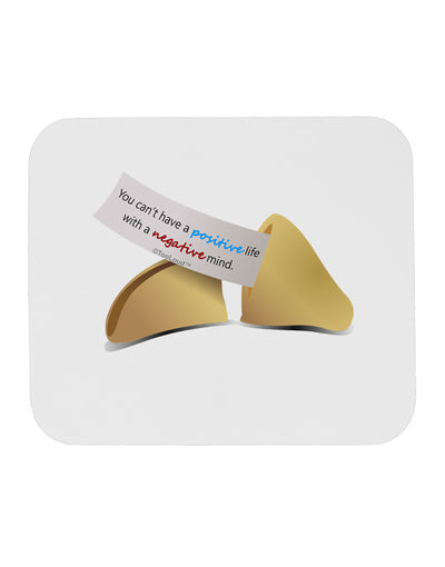 Positive Life - Fortune Cookie Mousepad-TooLoud-White-Davson Sales