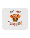 My 1st Thanksgiving Mousepad-TooLoud-White-Davson Sales