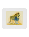 Lion Watercolor 1 Mousepad-TooLoud-White-Davson Sales