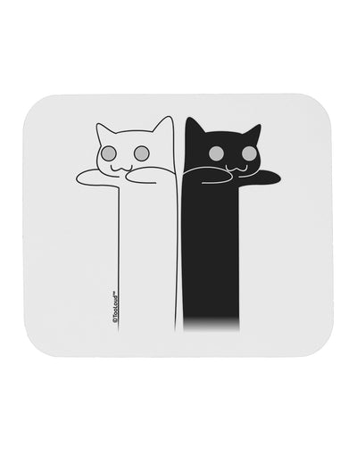 Longcat and Tacgnol - Internet Humor Mousepad by TooLoud-TooLoud-White-Davson Sales