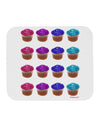 Colorful Cupcake Pattern Mousepad by TooLoud-TooLoud-White-Davson Sales