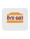 Byte Size Mousepad-TooLoud-White-Davson Sales