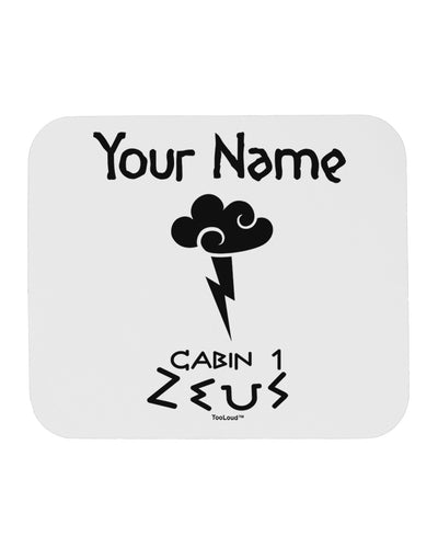 Personalized Cabin 1 Zeus Mousepad by TooLoud-TooLoud-White-Davson Sales