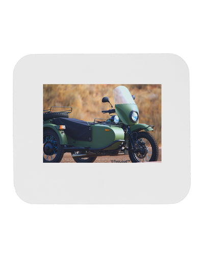 Sidecar Motorcycle Photo Mousepad-TooLoud-White-Davson Sales