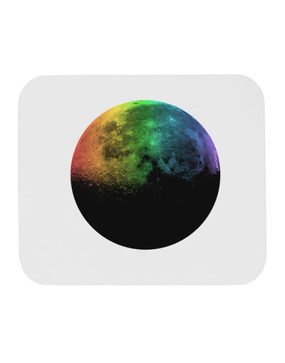 Rainbow Moon Mousepad-TooLoud-White-Davson Sales