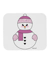 Cute Girl Snowman - Christmas Mousepad by TooLoud-TooLoud-White-Davson Sales