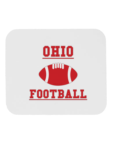 Ohio Football Mousepad by TooLoud-TooLoud-White-Davson Sales