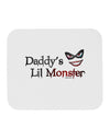 Daddys Lil Monster Mousepad-TooLoud-White-Davson Sales