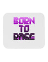 Born To Rage Purple Mousepad-TooLoud-White-Davson Sales