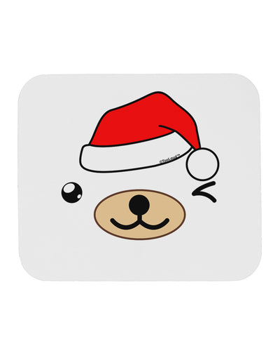 Kyu-T Face Beartholomew Santa Boy Bear Mousepad-TooLoud-White-Davson Sales