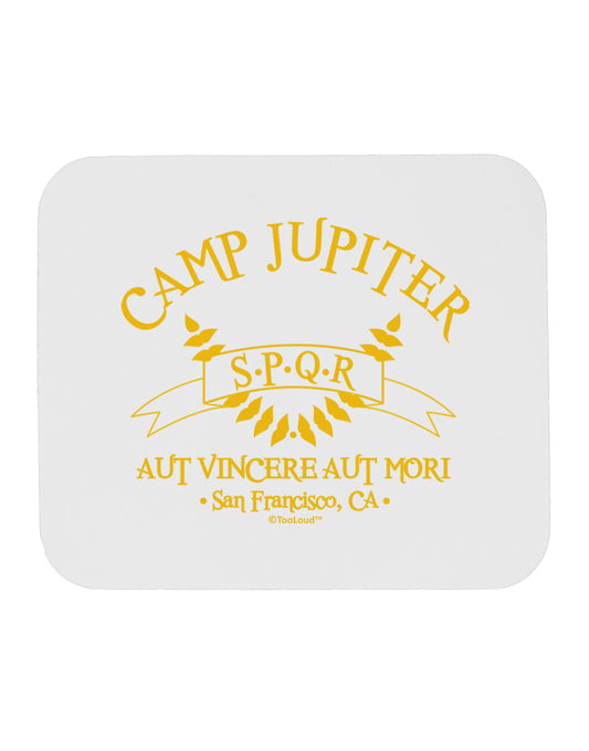 Camp Jupiter - SPQR Banner - Gold Mousepad by TooLoud-TooLoud-White-Davson Sales