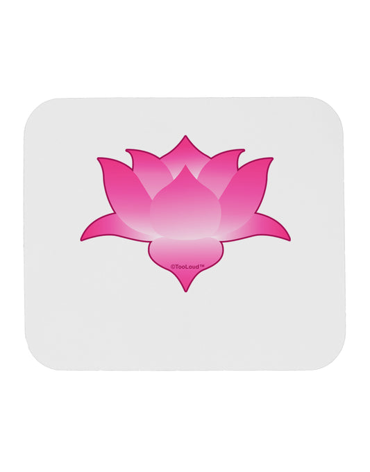 Lotus Flower Design Gradient Mousepad by TooLoud-TooLoud-White-Davson Sales