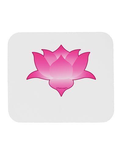 Lotus Flower Design Gradient Mousepad by TooLoud-TooLoud-White-Davson Sales