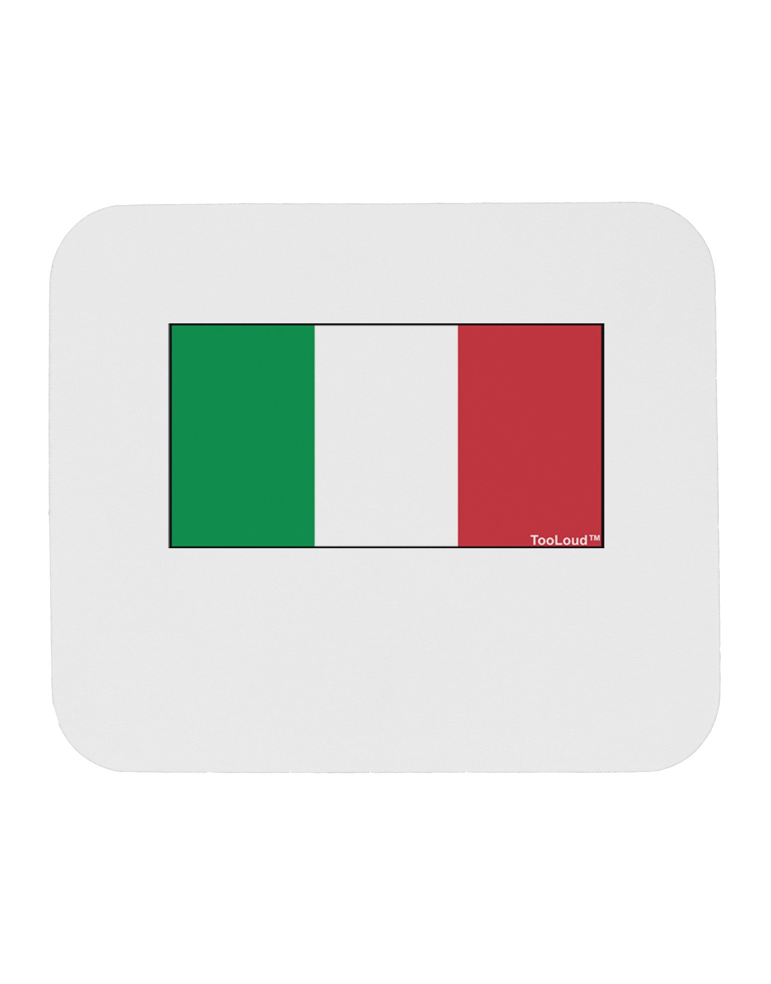 Italian Flag - Italy Mousepad by TooLoud-TooLoud-White-Davson Sales