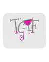 TGIF Martini Mousepad-TooLoud-White-Davson Sales