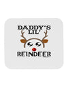 Daddy's Lil Reindeer Boy Mousepad-TooLoud-White-Davson Sales