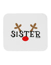 Matching Family Christmas Design - Reindeer - Sister Mousepad by TooLoud-TooLoud-White-Davson Sales