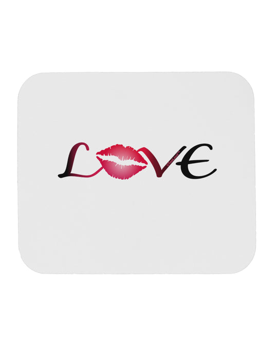 Love Kiss Mousepad-TooLoud-White-Davson Sales