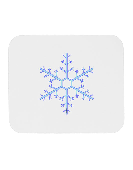 Snowflake Christmas Mousepad-TooLoud-White-Davson Sales