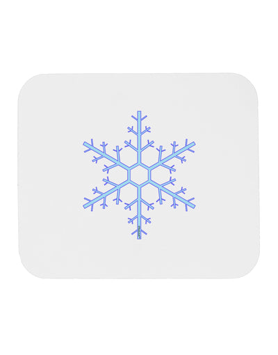 Snowflake Christmas Mousepad-TooLoud-White-Davson Sales