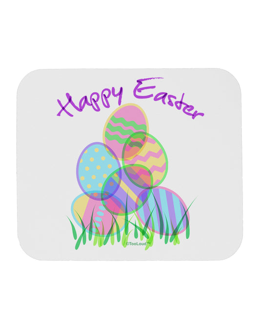Happy Easter Gel Look Print Mousepad-TooLoud-White-Davson Sales