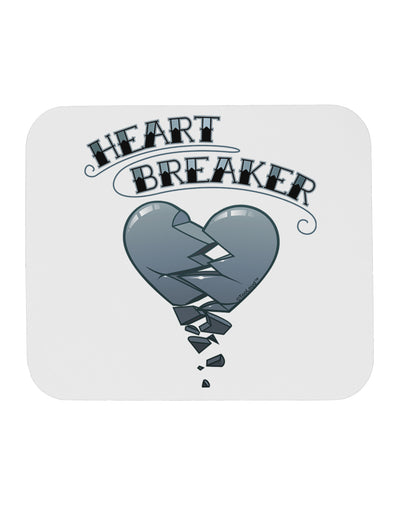 Heart Breaker Manly Mousepad by TooLoud-TooLoud-White-Davson Sales