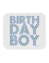 Birthday Boy - Blue and Green Dots Mousepad by TooLoud-TooLoud-White-Davson Sales