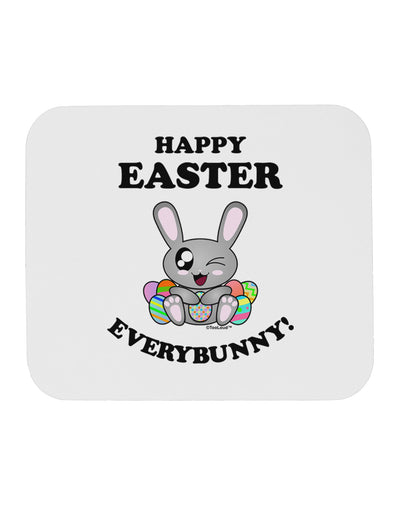 Happy Easter Everybunny Mousepad-TooLoud-White-Davson Sales