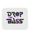 Drop The Bass - Drips Speaker Mousepad-TooLoud-White-Davson Sales